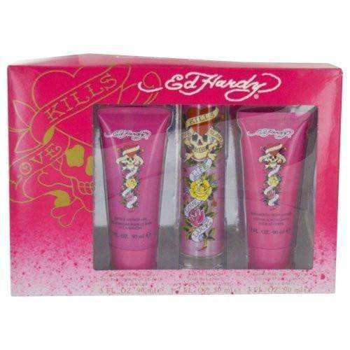 Ed Hardy Gift Set Women, Ed Hardy, FragrancePrime