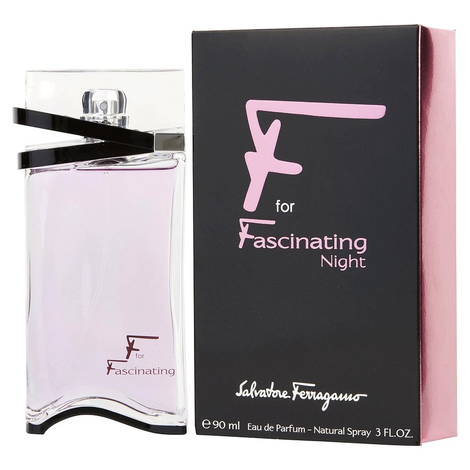 F FOR FASCINATING NIGHT BY SALVATORE FERRAGAMO Women, SALVATORE FERRAGAMO, FragrancePrime