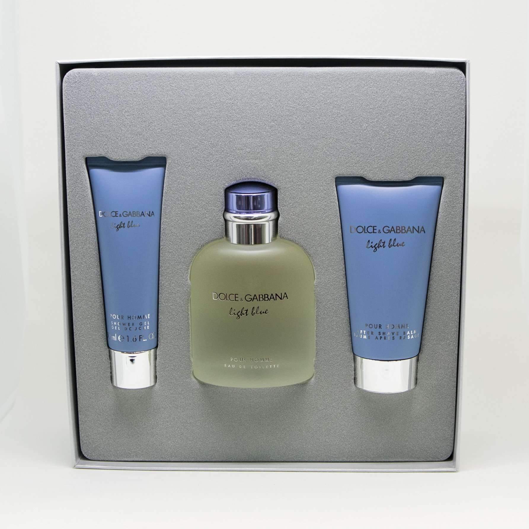D&G Light Blue Gift Set Men, DOLCE GABBANA, FragrancePrime