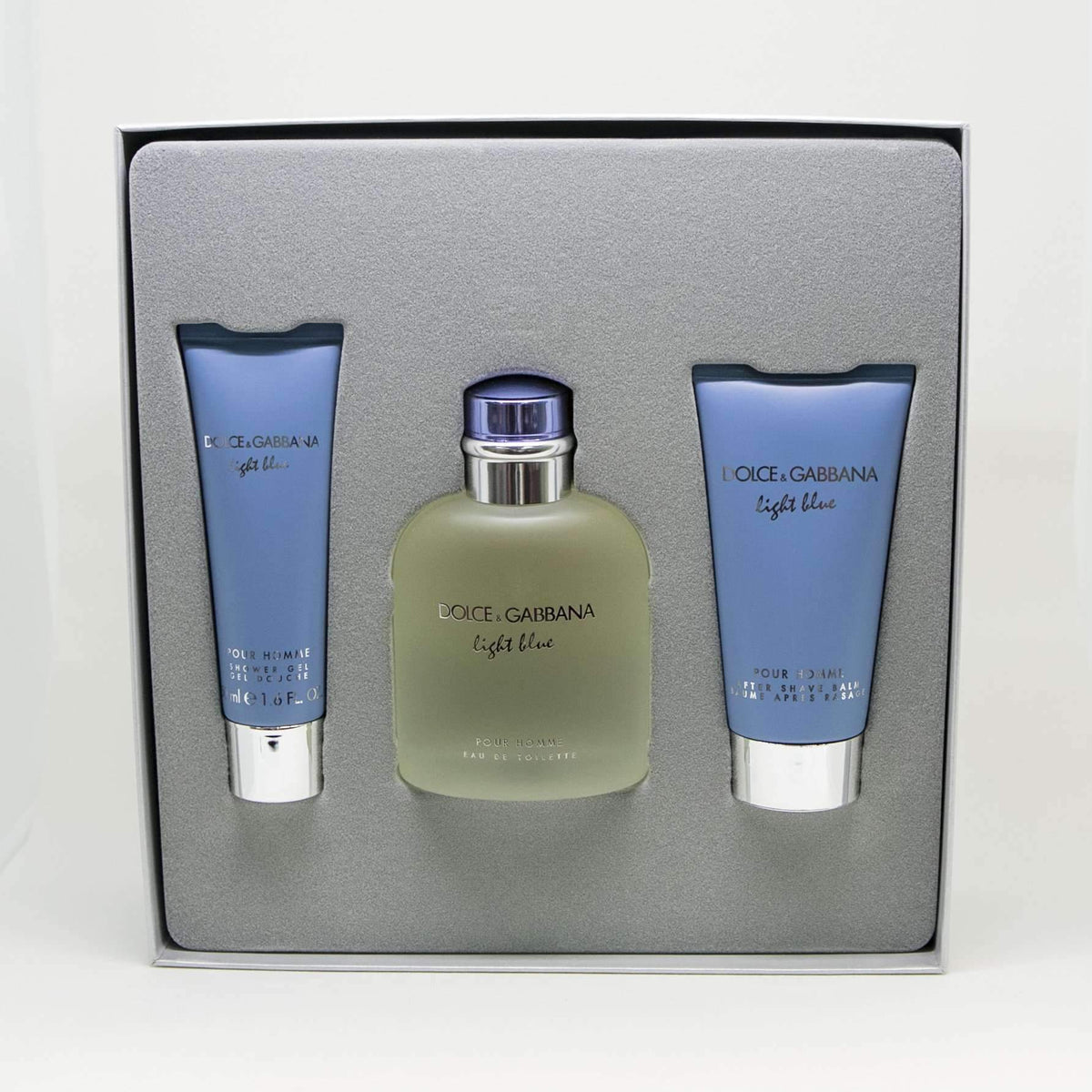D&G Light Blue Gift Set Men, DOLCE GABBANA, FragrancePrime