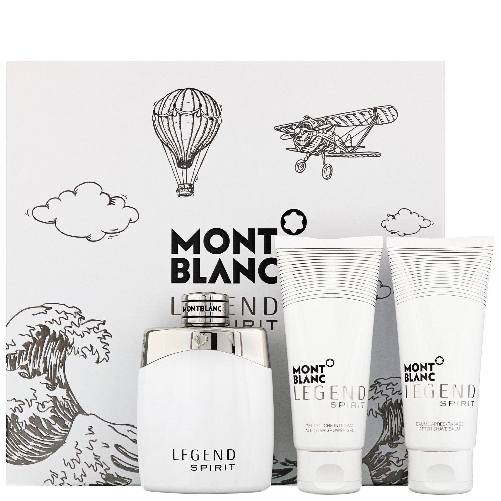 Mont Blanc Legend Spirit Gift Set Men, MONT BLANC, FragrancePrime
